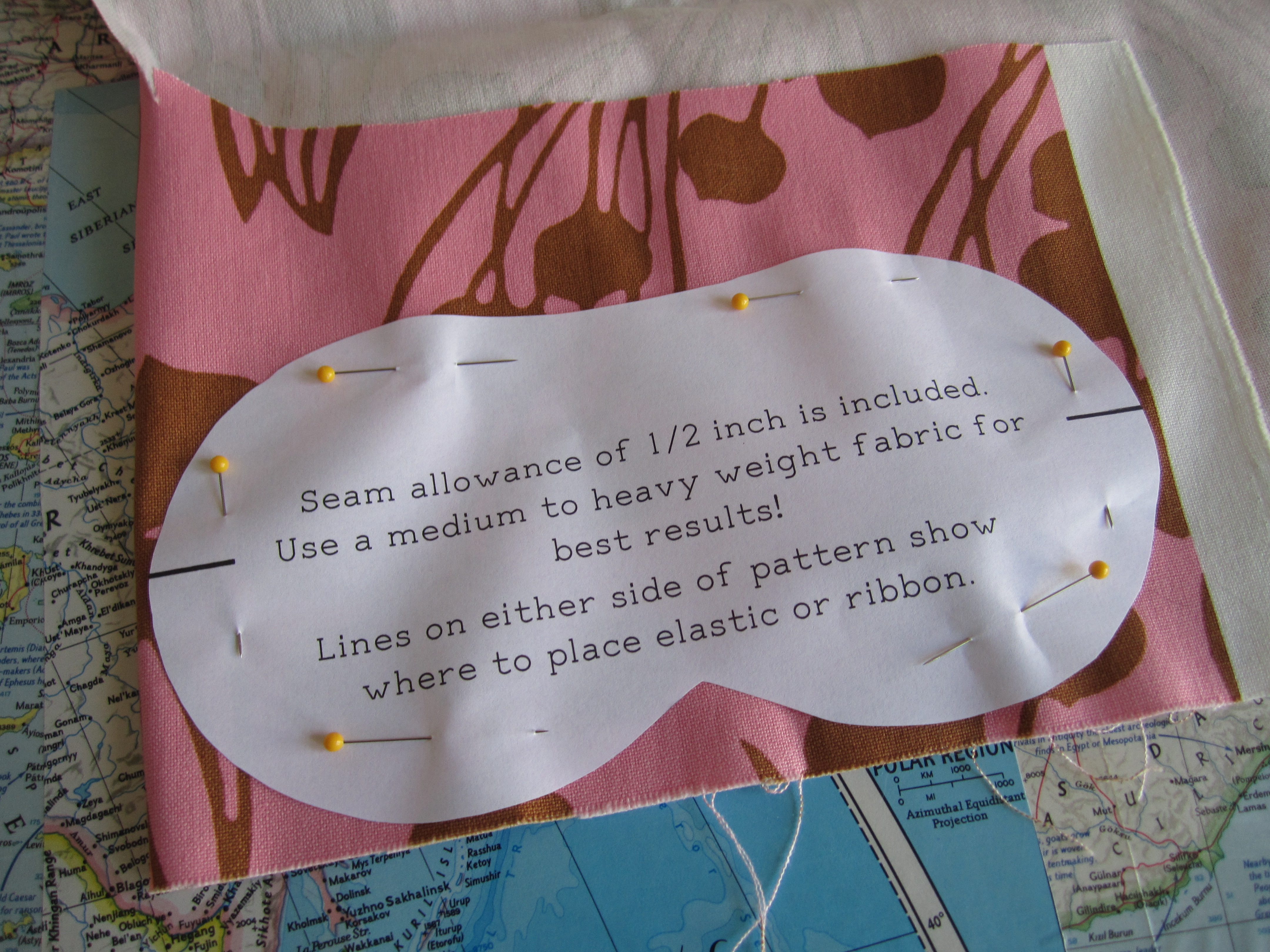 Eye Mask + Pattern 6 Steps (with Pictures) Instructables