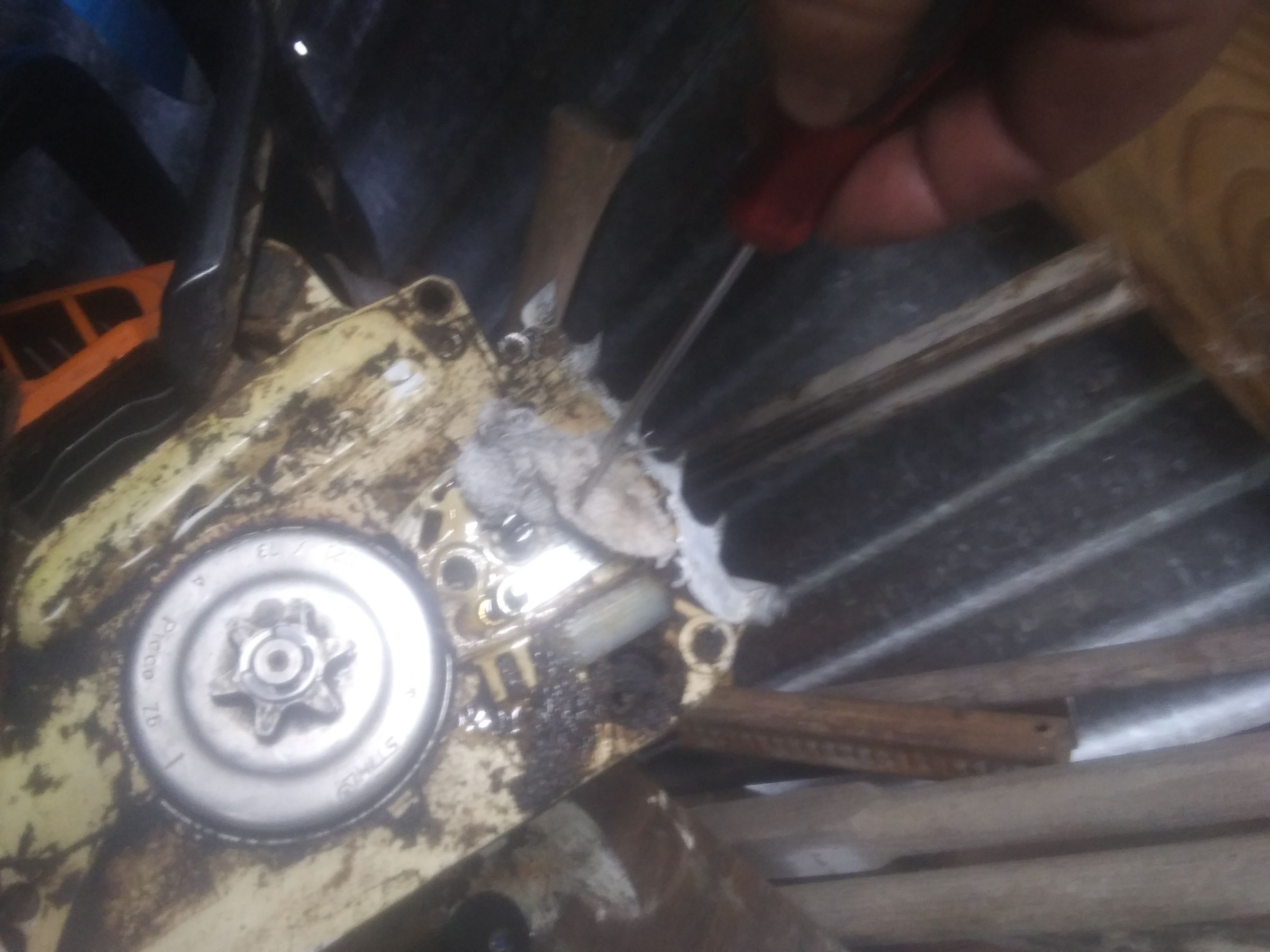 How to Fix Stripped Bar Stud Holes on a Stihl MS250 Chainsaw 4 Steps