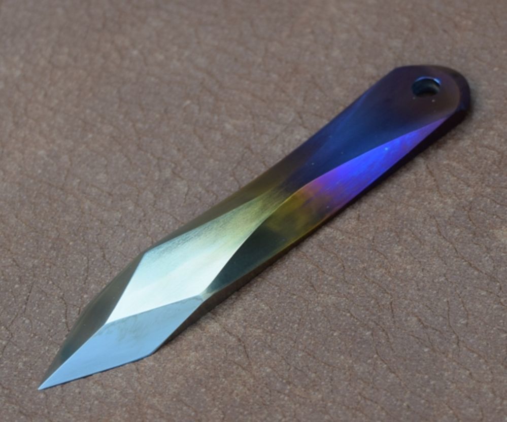 Making a Titanium Marking Knife for Woodworking