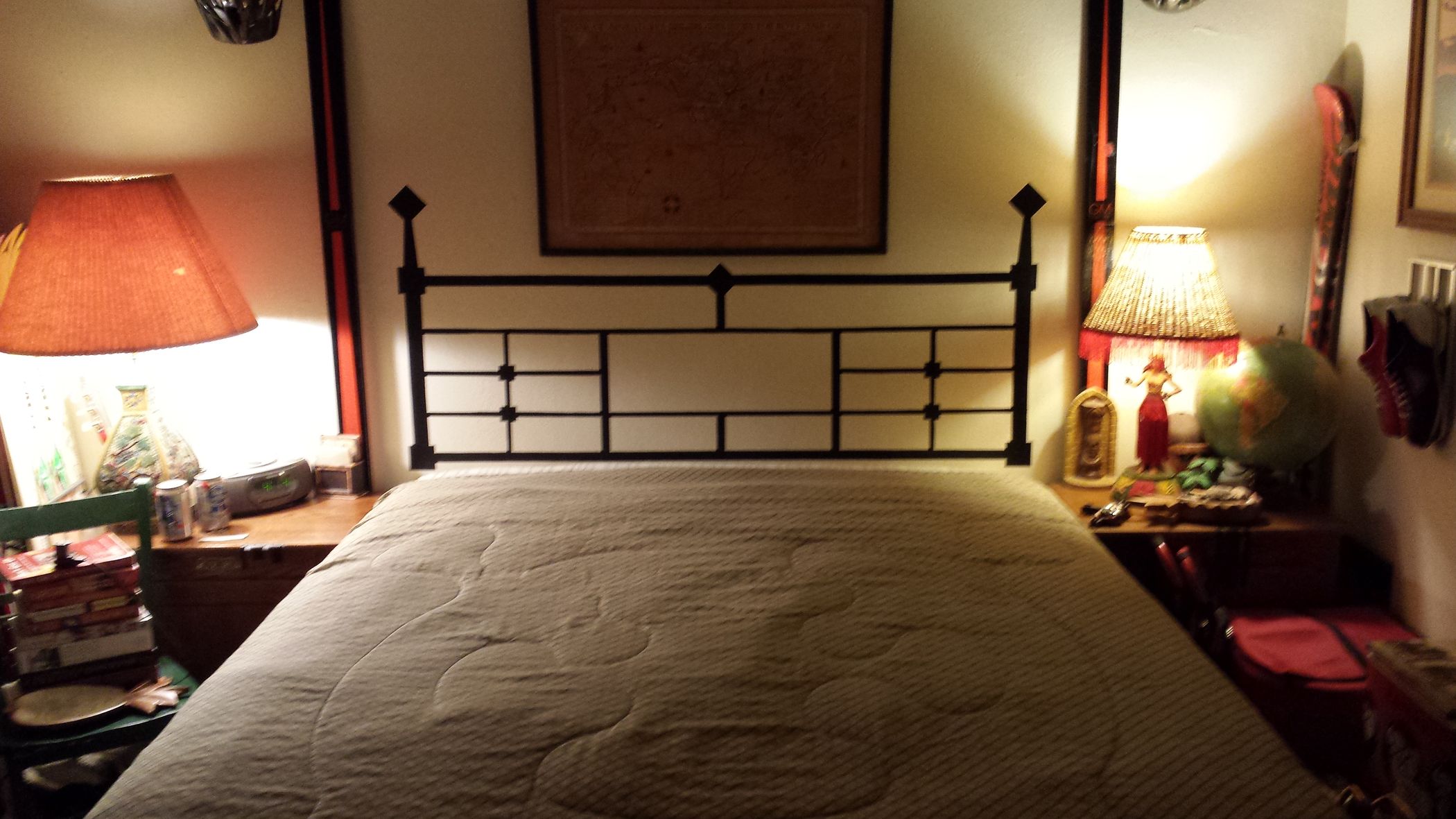 DIY Faux Headboard (Under 10.00) 8 Steps (with Pictures) Instructables