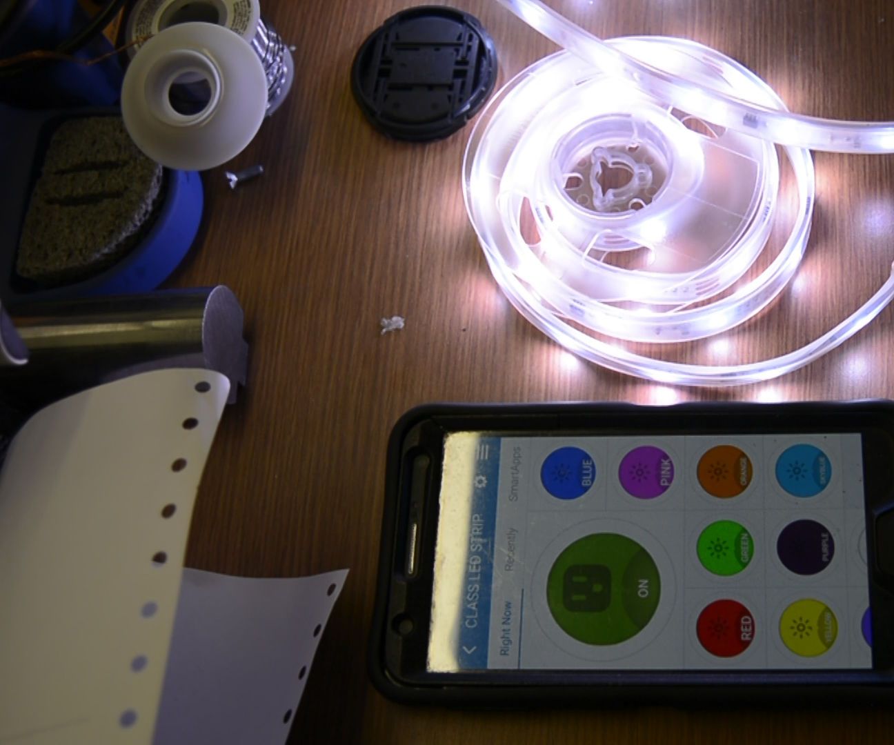 simple led strip party lights using arduino DIY Project - Step-by-Step ...