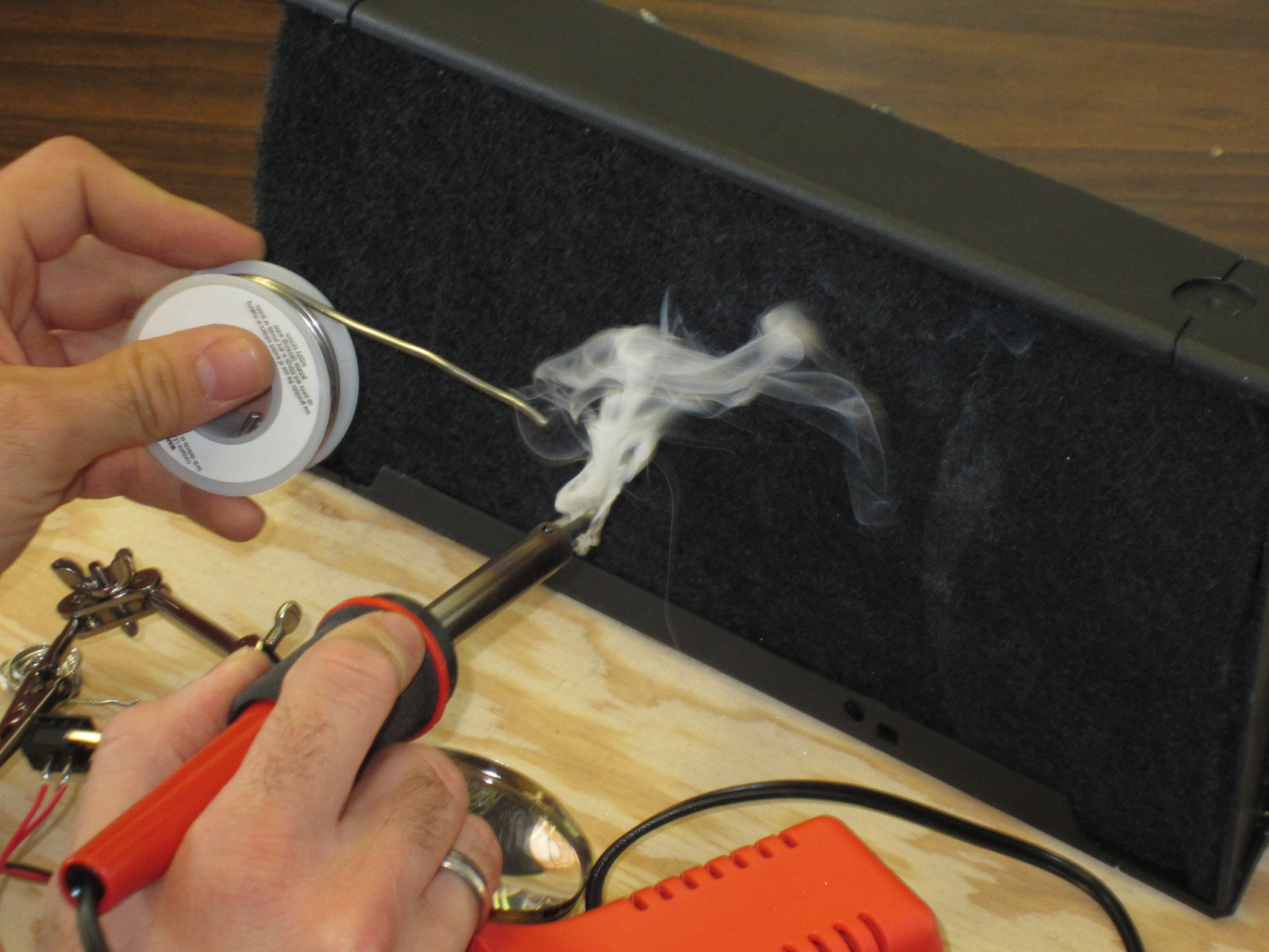 Soldering Exhaust Fan 6 Steps Instructables