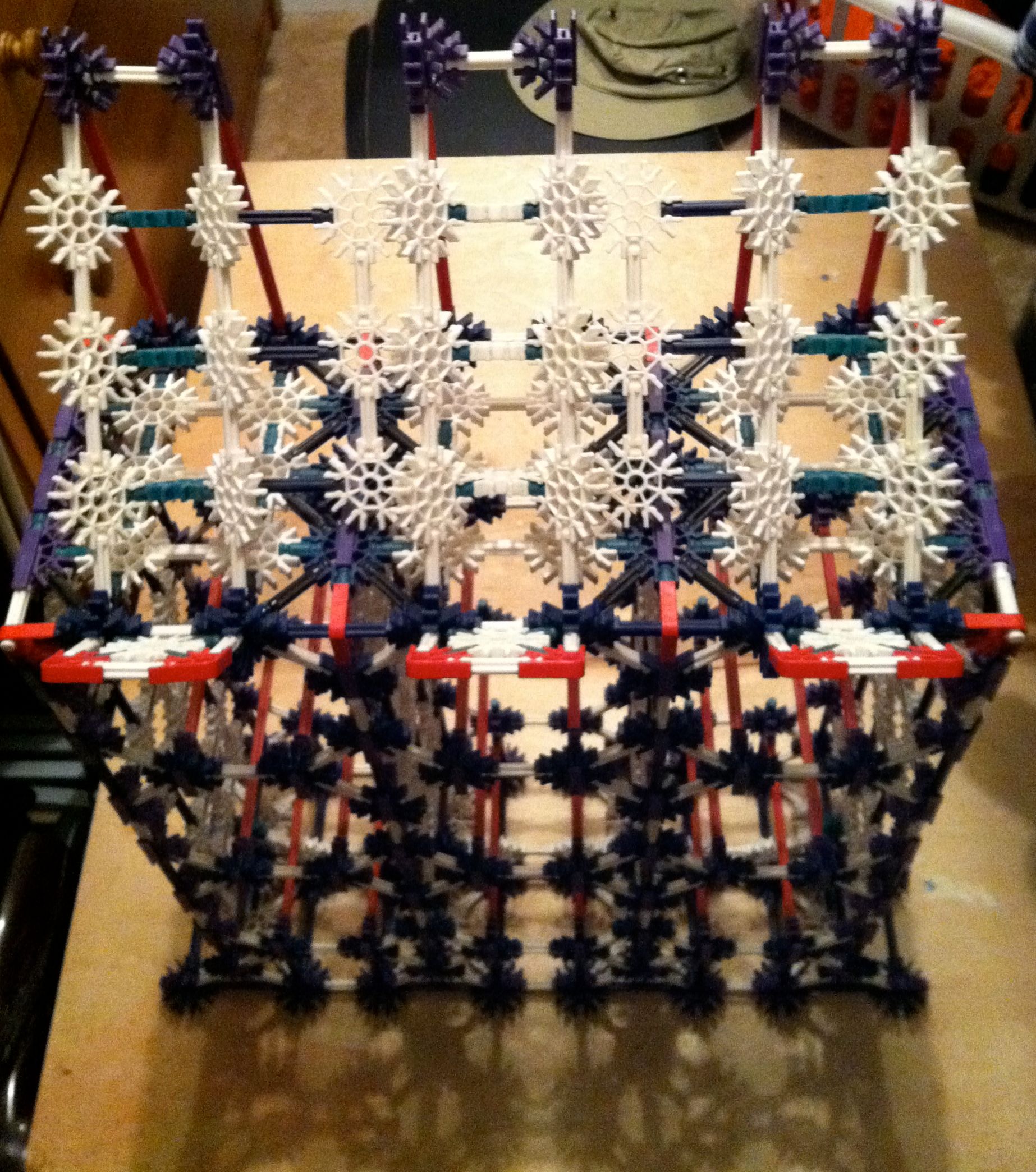 12-bottle k'nex wine rack DIY Project DIY Project Image