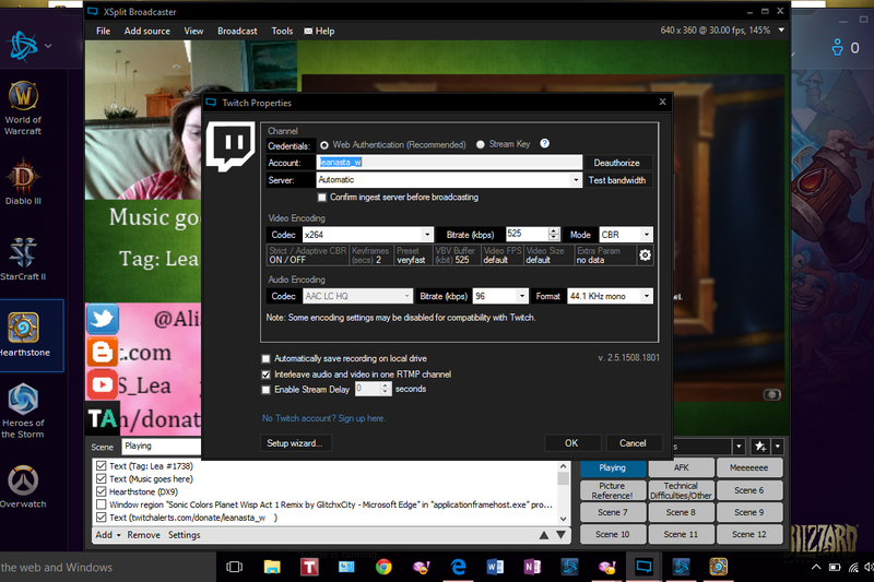 A Beginner S Guide To Xsplit Broadcaster And Streaming On Twitch Tv Windows 10 34 Steps Instructables