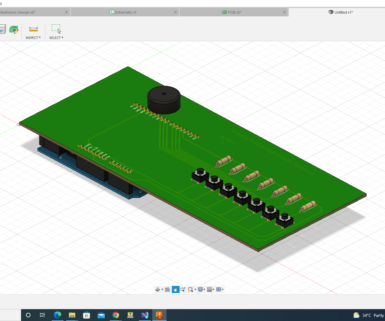 Fusion 360 Arduino Keyboard : 8 Steps (with Pictures) - Instructables