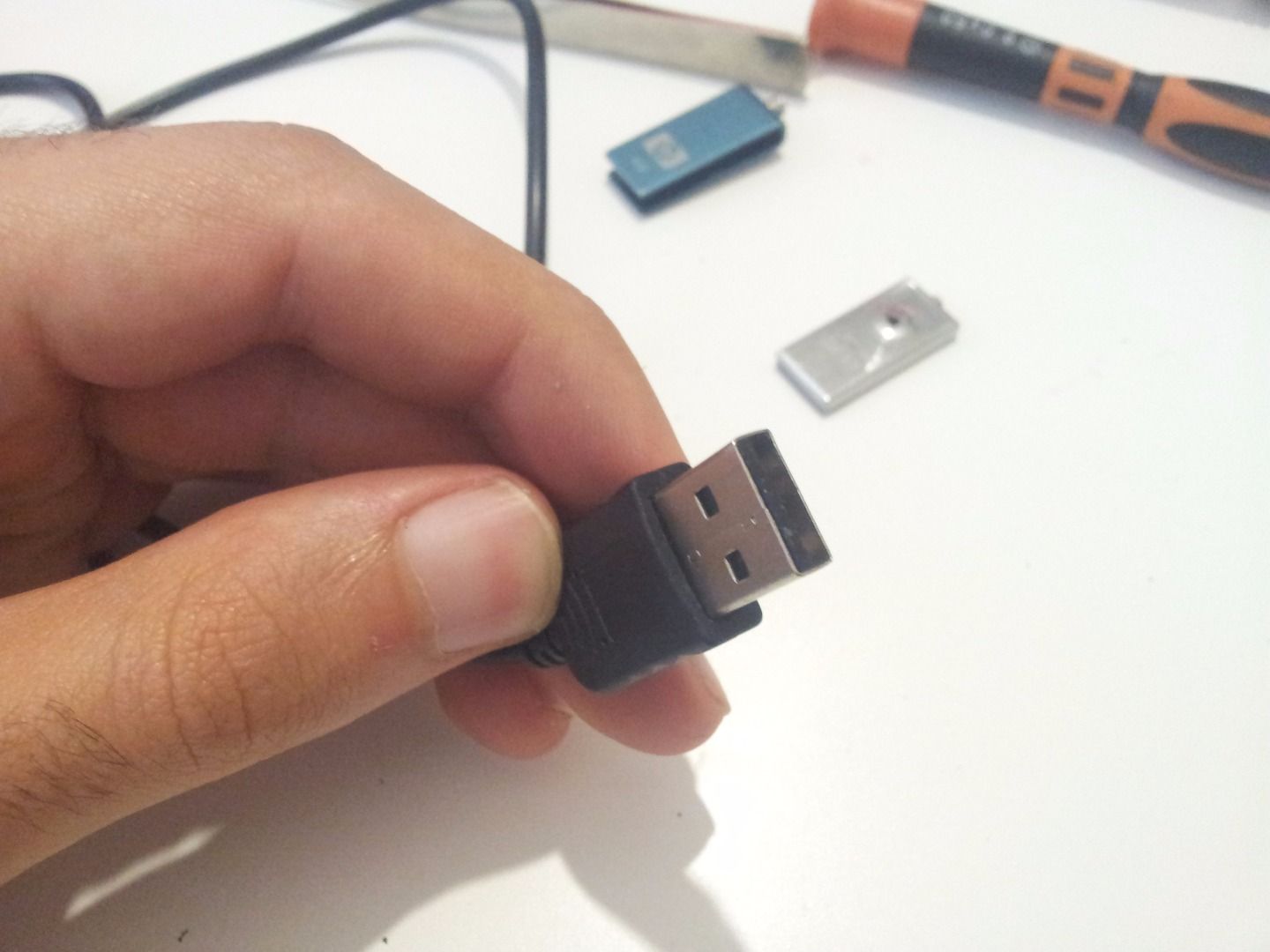 Secret Flash Drive Inside an USB Cable 5 Steps (with Pictures) Instructables