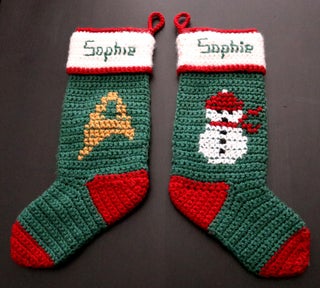 Intro To Crochet Christmas Stocking 6 Steps With Pictures Instructables Crochet Christmas Stocking Pattern