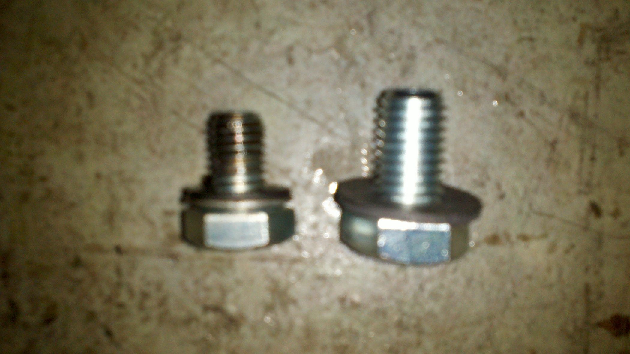 Oversized Oil Drain Bolt! Instructables