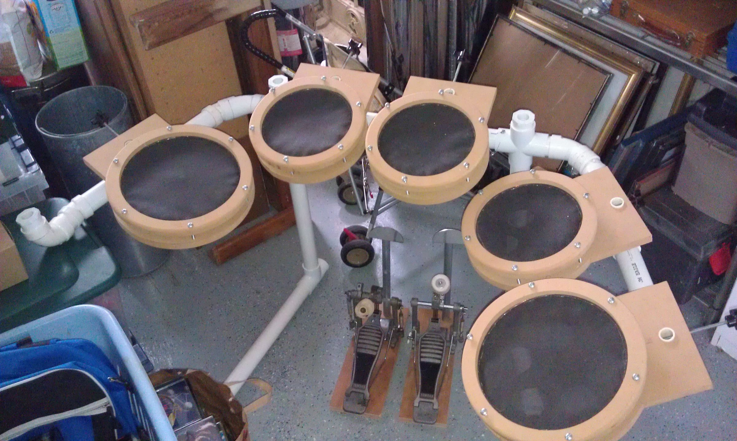 Homemade Electronic Drum Kit 7 Steps (with Pictures) Instructables