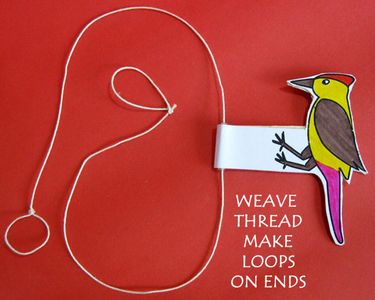Papercraft Woodpecker Toy ! - Instructables