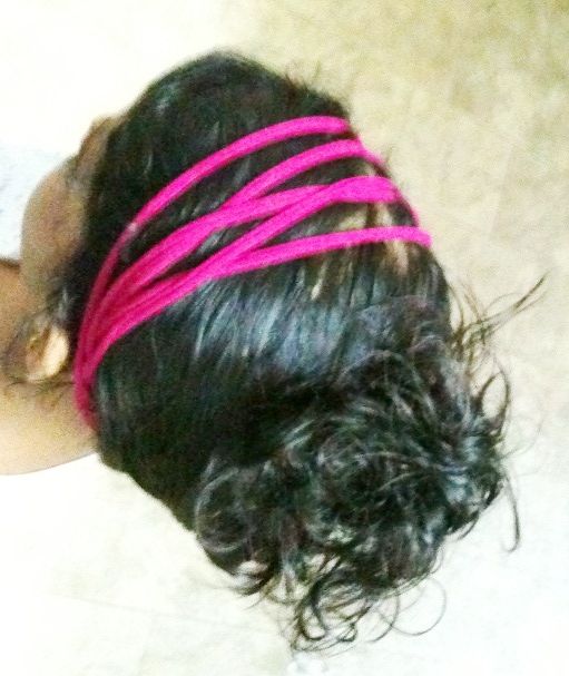 Chic Head Band From an Old T-Shirt