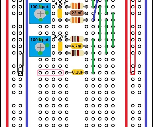 Building a Three Channel EQ on a Breadboard