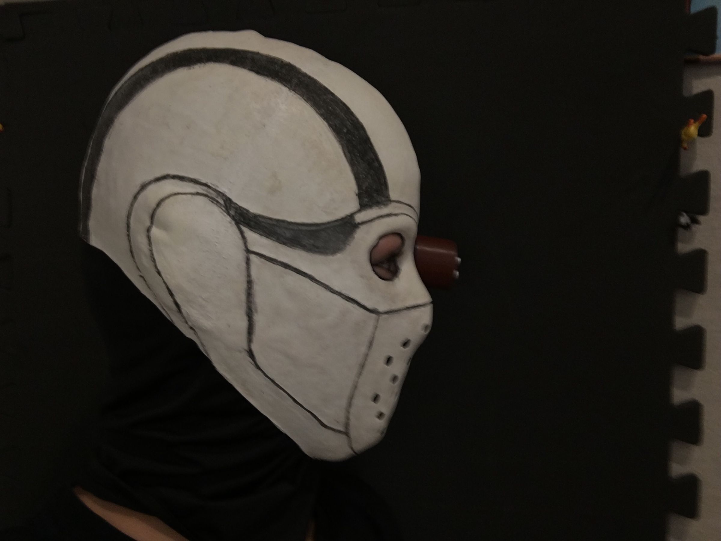 Making a DeadShot Mask for NY Comiccon 2016 4 Steps (with Pictures