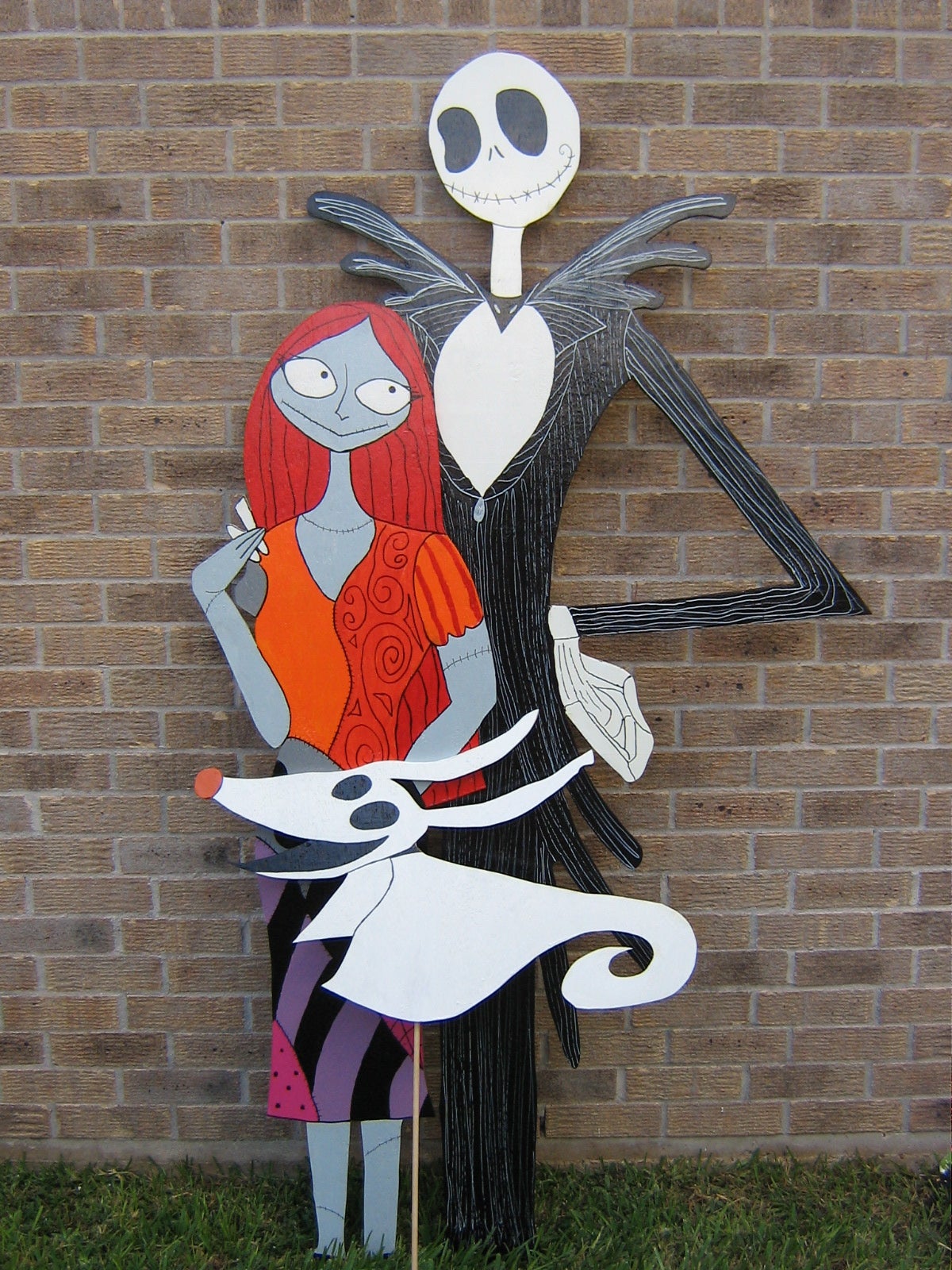 Jack Sally And Zero Yard Decorations 4 Steps With Pictures Instructables