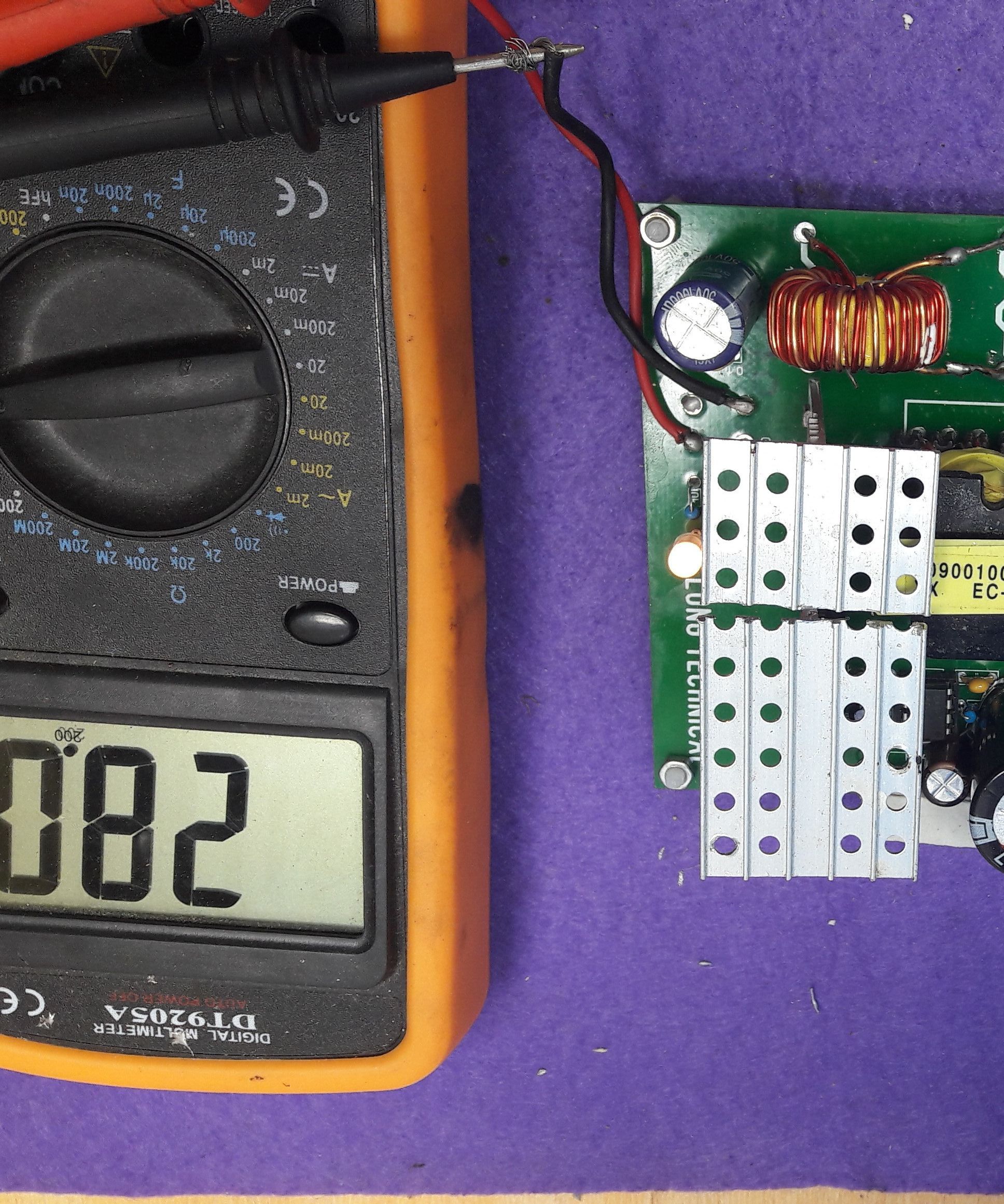 220v to 24v 15a power supply | switching power supply | ir2153 DIY Project DIY Project Image