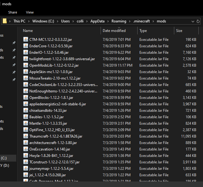 How To Setup A Modded Minecraft Server 1 12 2 6 Steps Instructables