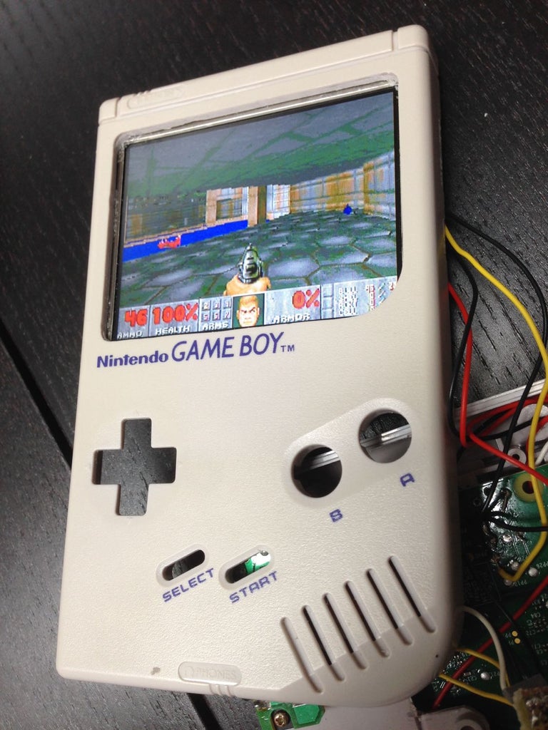 Raspiboy Raspberry Pi Gameboy Superpiboy A Raspberrypi Inside A Gameboy 9 Steps Instructables