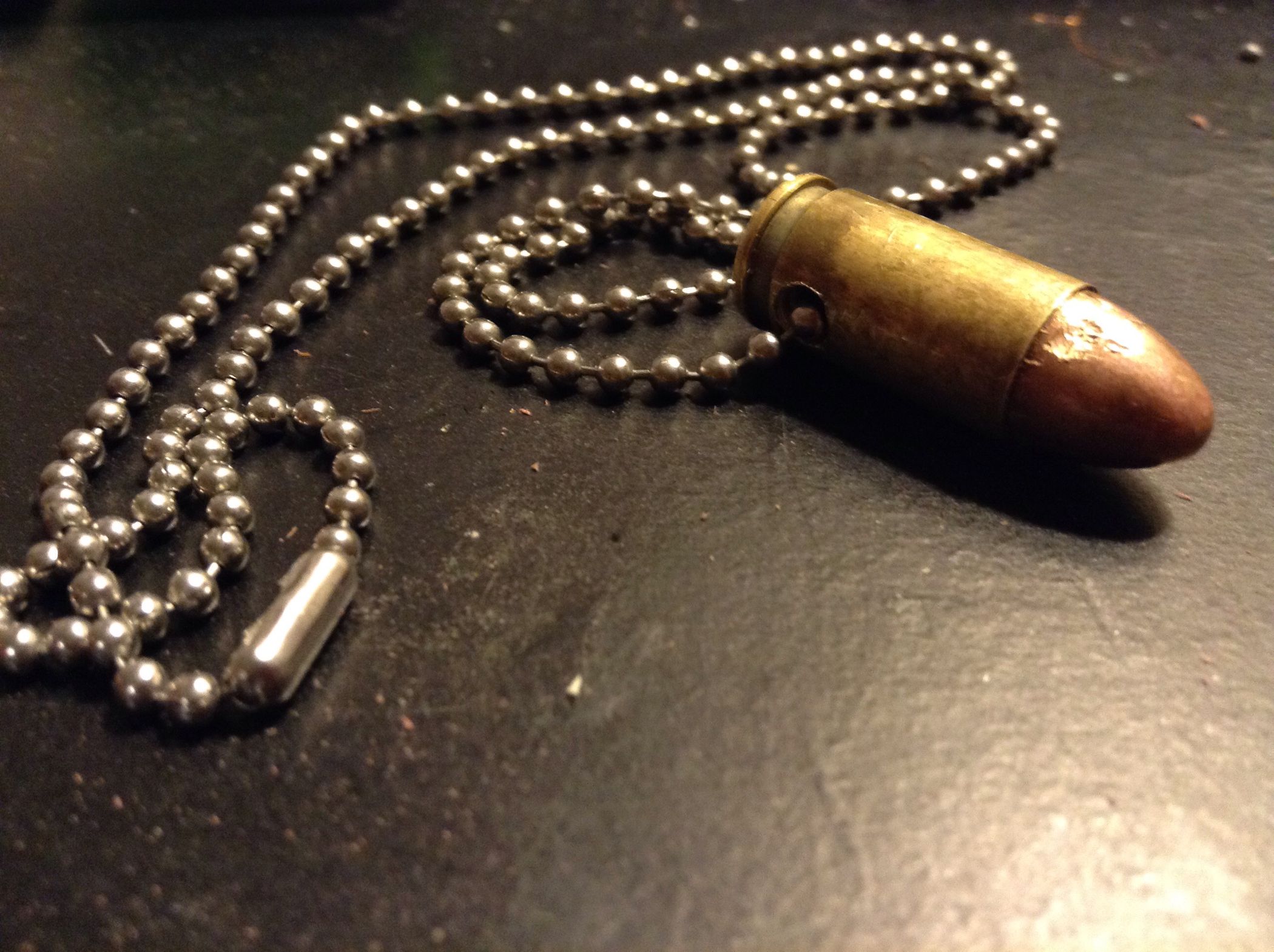 Bullet Necklace 4 Steps Instructables