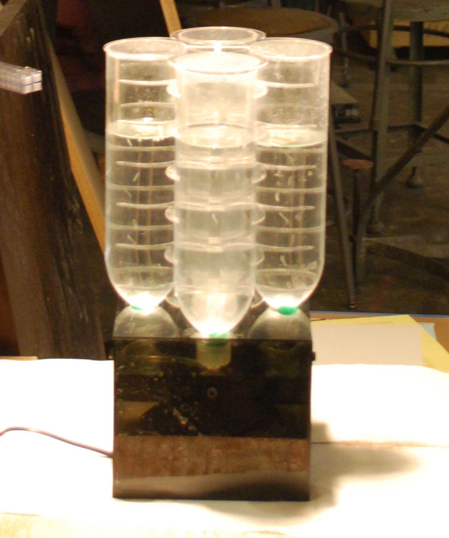 PhotoBioreactor for Algae & Aquaculture Using Recycled Bottles 6