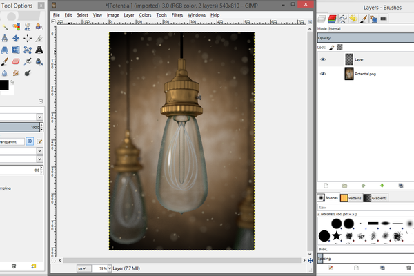 3d graphic design with blender and gimp