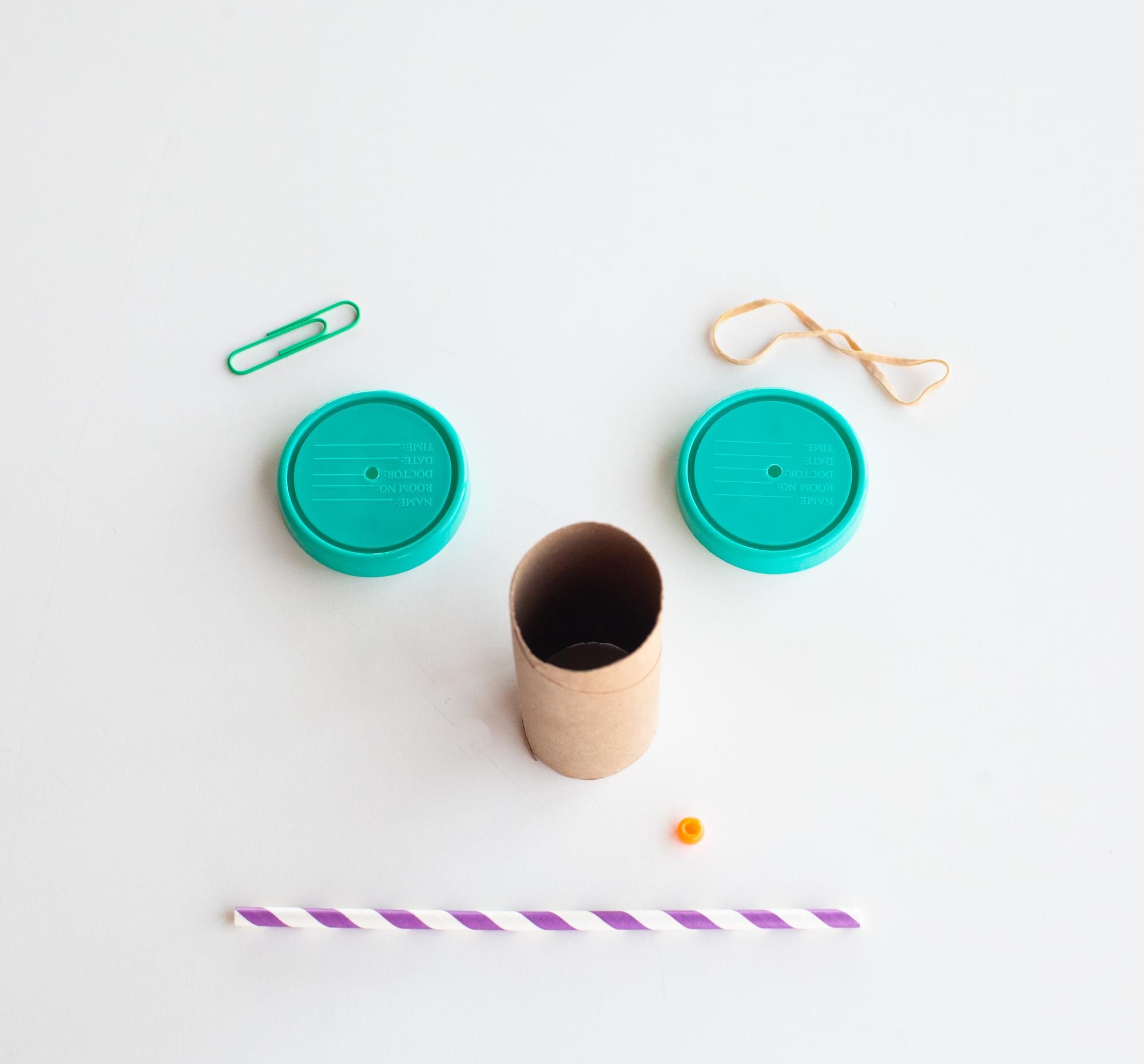 Simple Rubber Band Car With Cardboard Tube STEAM Activity 5 Steps