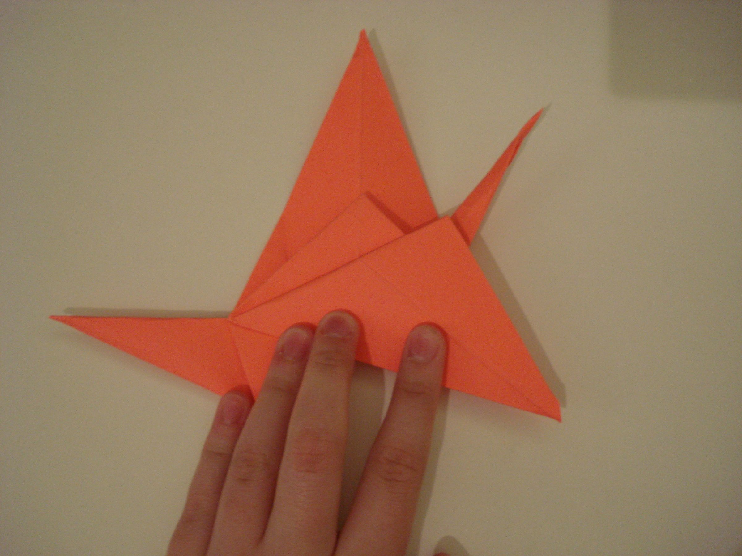 Flapping Origami Crane 9 Steps Instructables