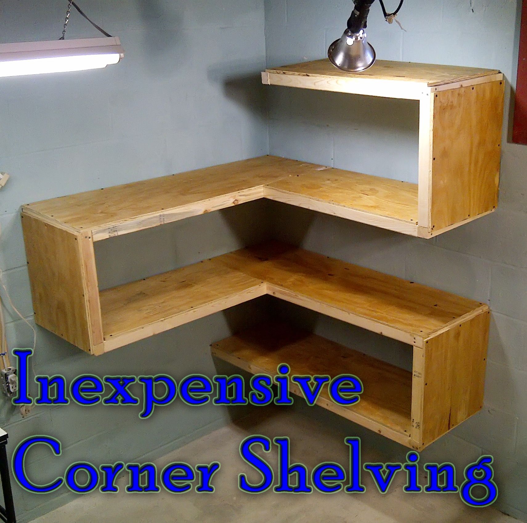 Inexpensive Corner Shelving 3 Steps (with Pictures) Instructables
