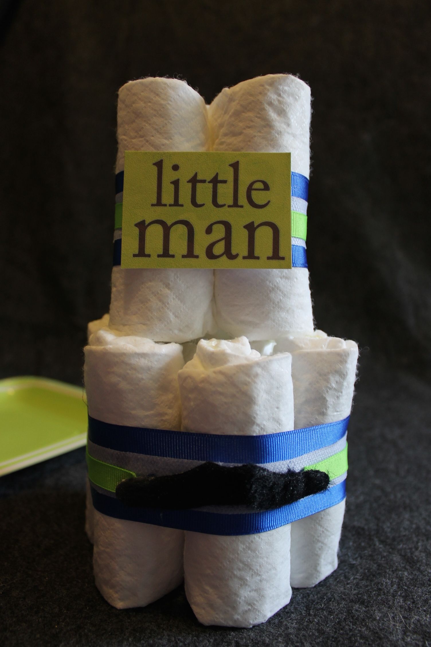 baby diaper centerpieces