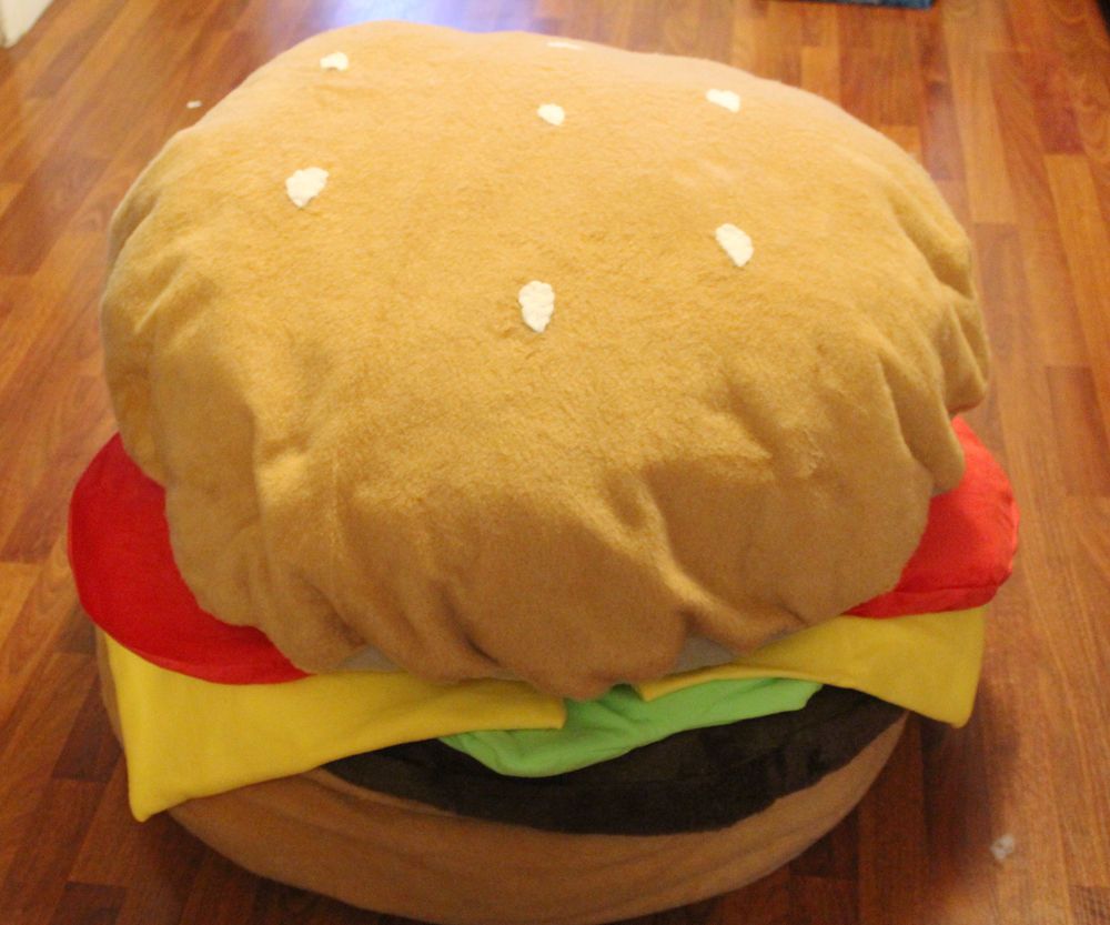 Hamburger Bean Bag 8 Steps (with Pictures) Instructables