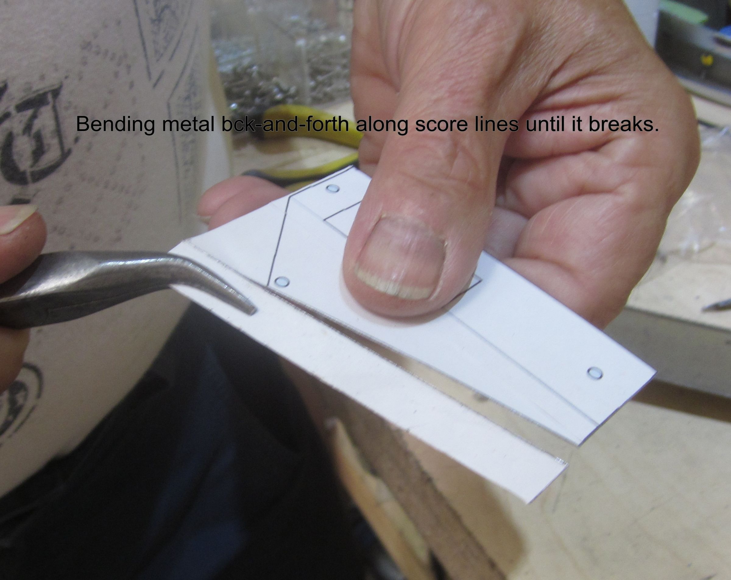 How to Cut Thin Sheet Metal and Keep It Flat Instructables