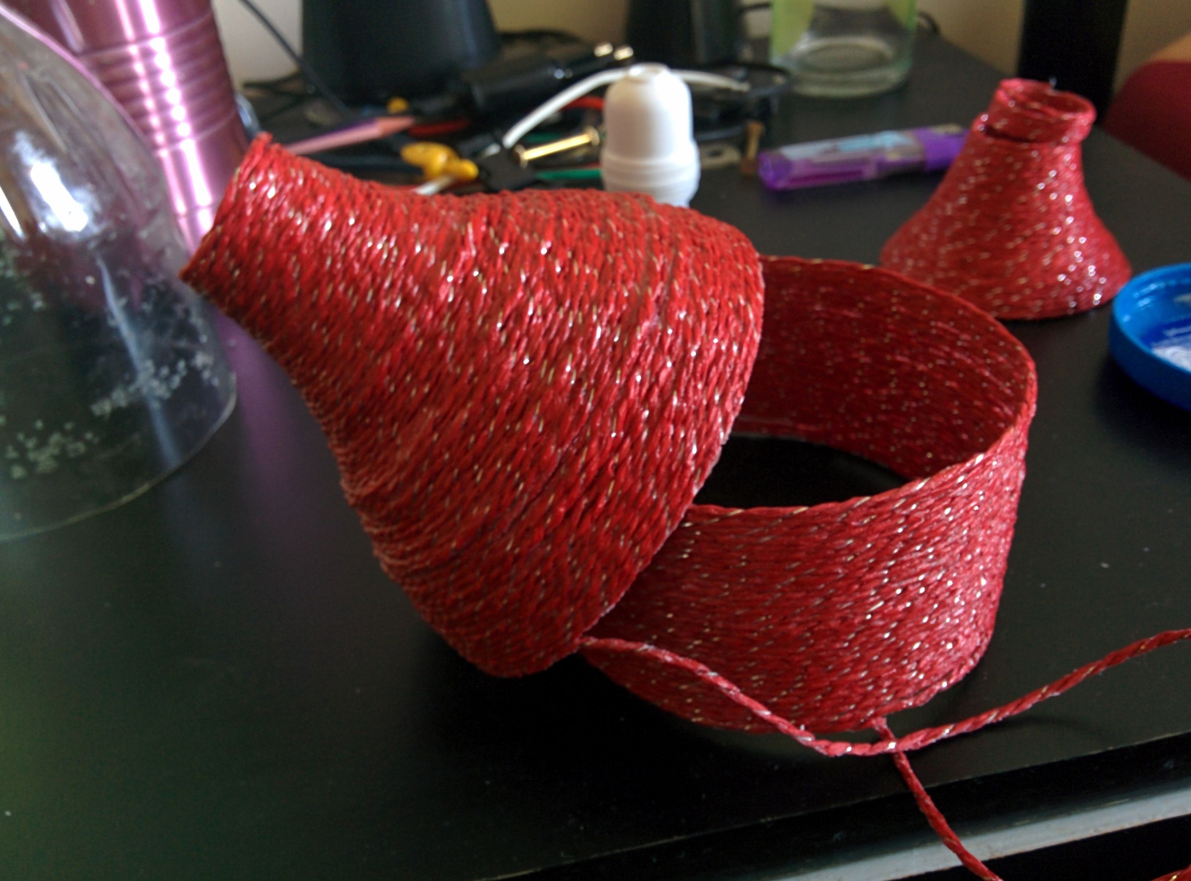 Designer Paper Yarn Lamp 6 Steps (with Pictures) Instructables