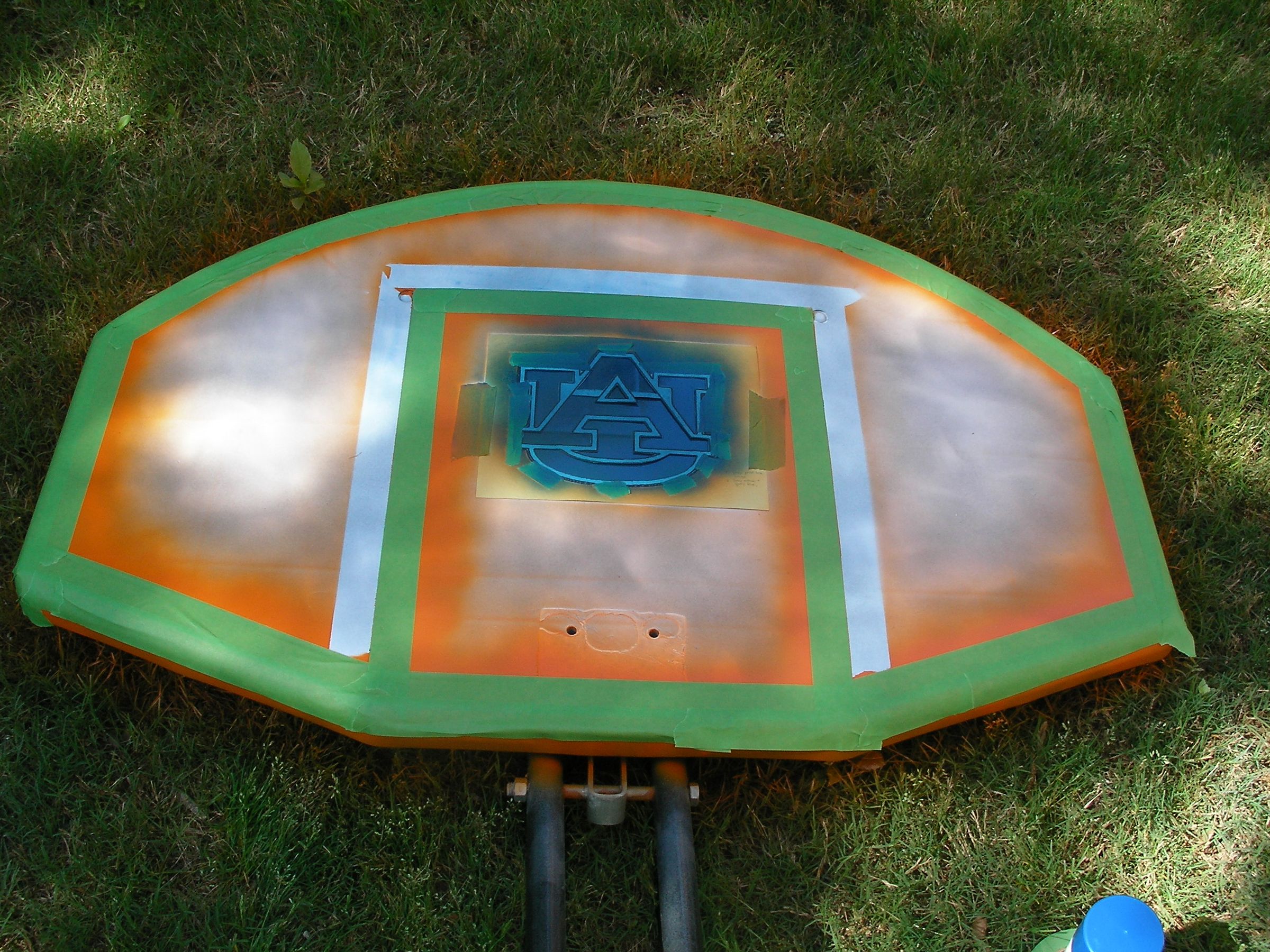 Paint Your Own Basketball Goal 11 Steps Instructables