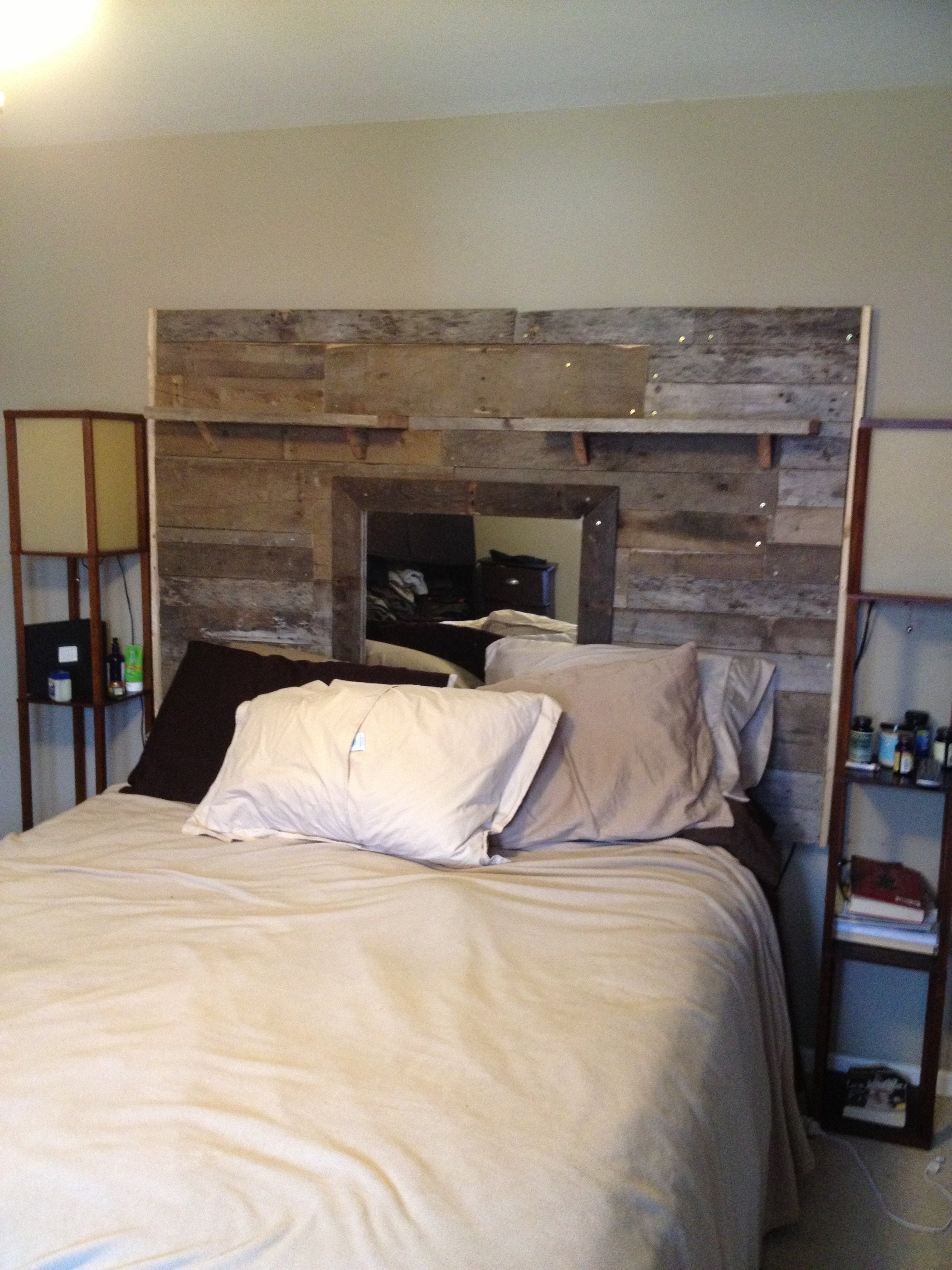 Reclaimed Pallet Headboard Instructables