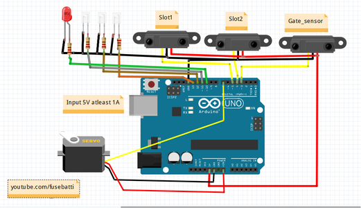 Arduino Automated Car Parking System. : 6 Steps - Instructables