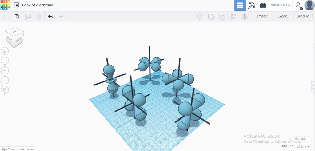 Orbitals Smoothly Explained Using Tinkercad 9 Steps Instructables