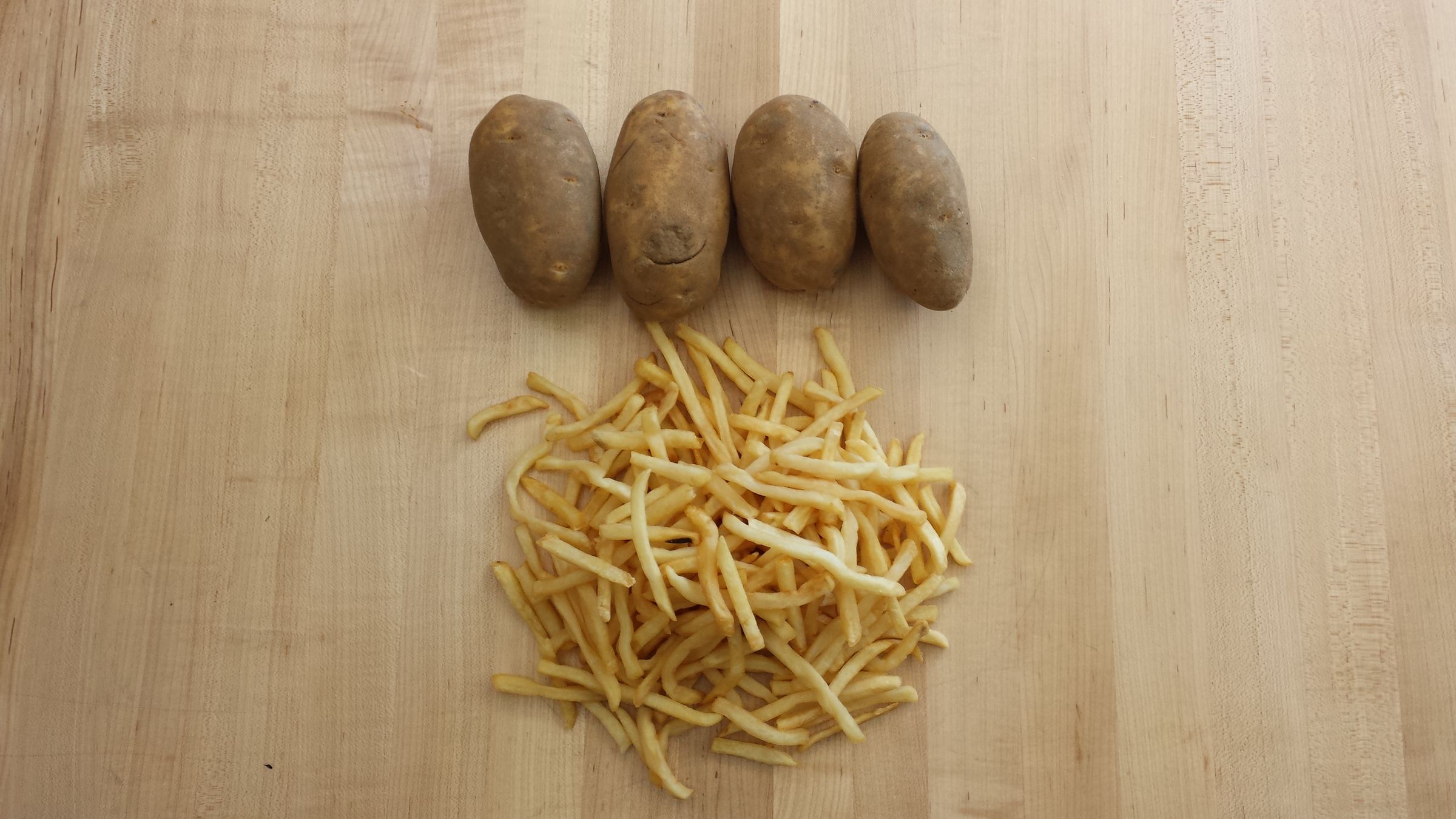 Turn Your French Fries Back Into a Potato 7 Steps (with Pictures