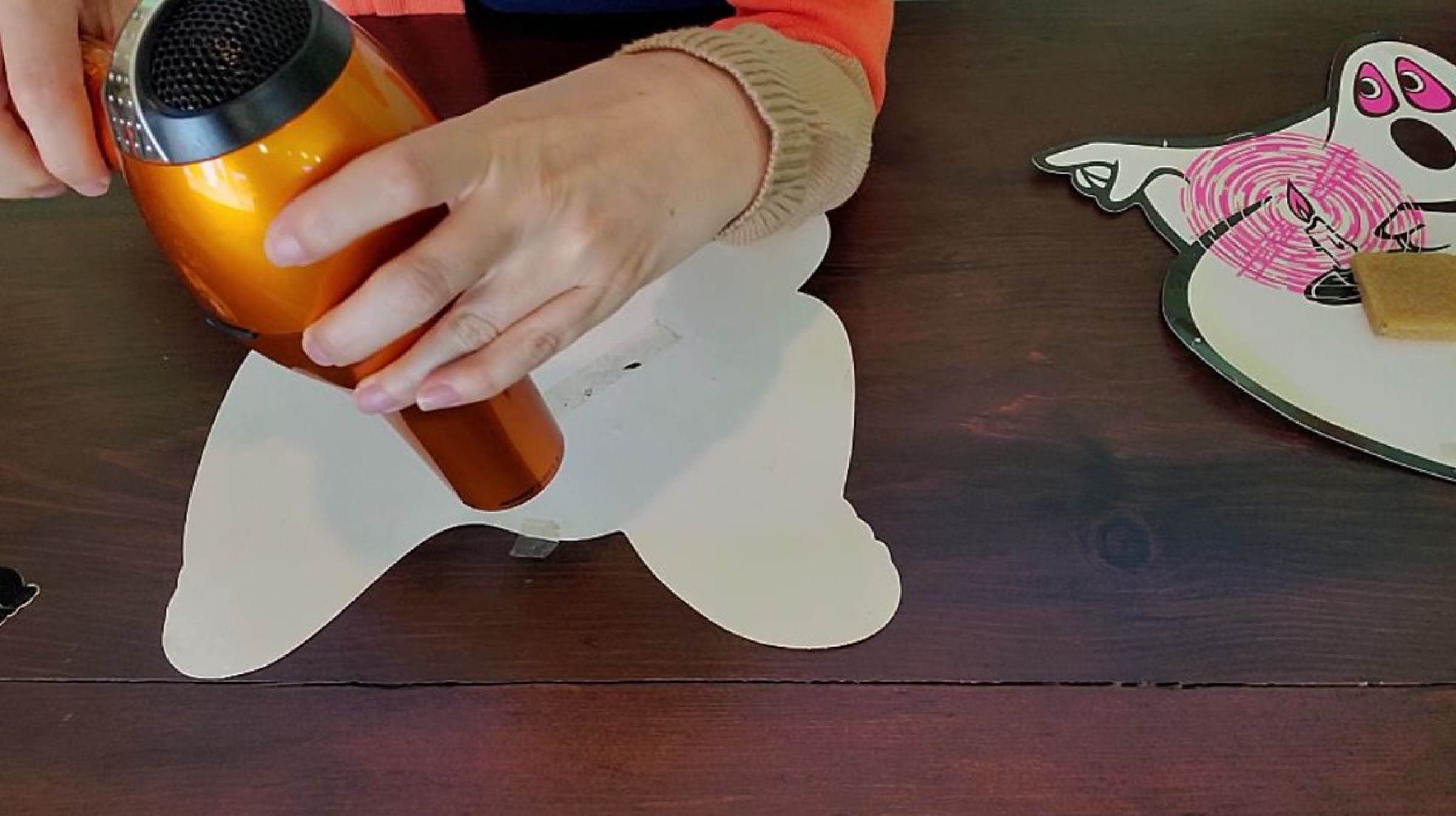 Easy Way to Remove Sticky Tape Residue From Paper Decorations