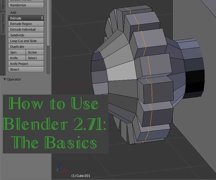 How to Use Blender 2.71 Basics 21 Steps Instructables