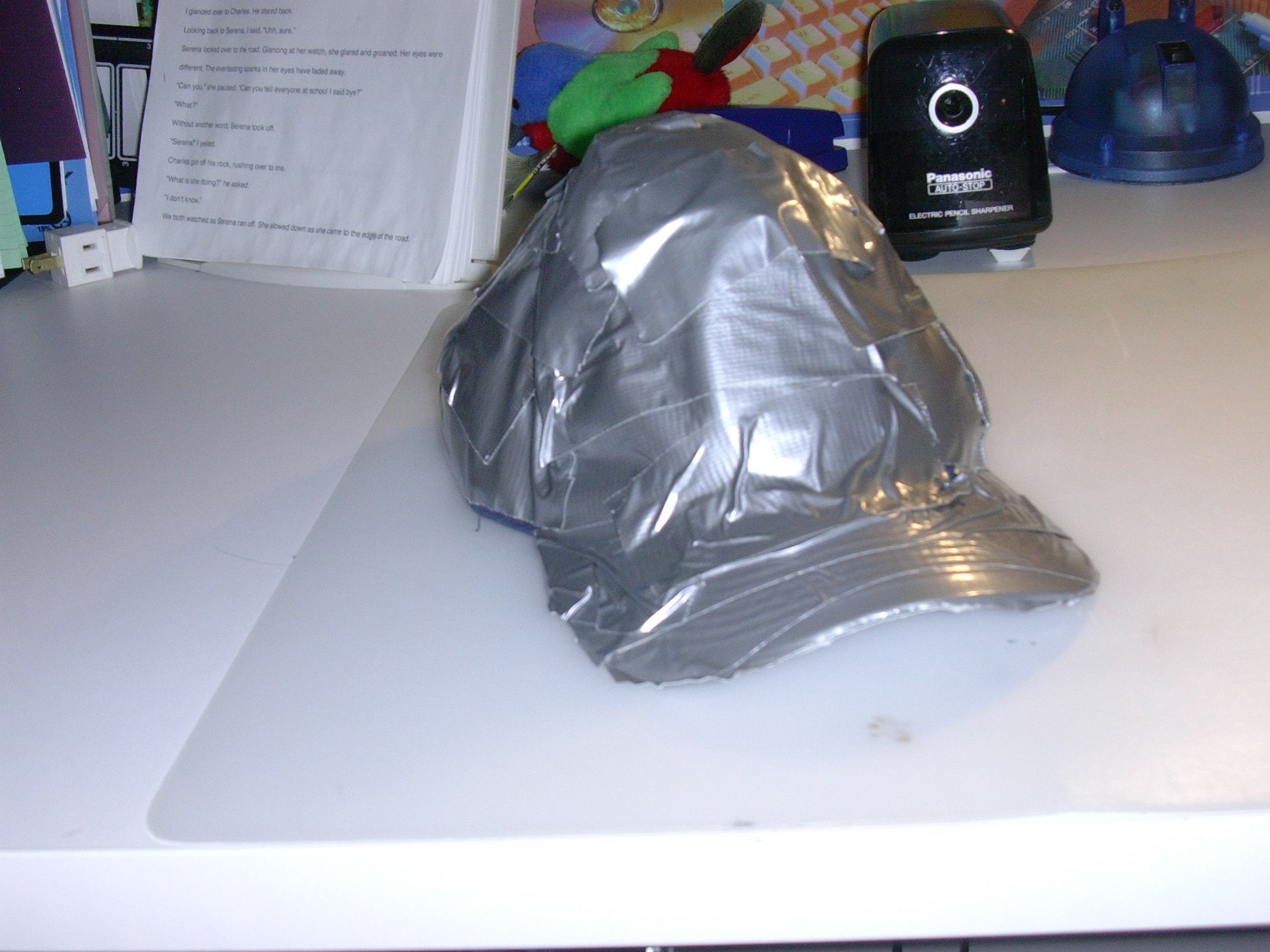 DIY guide for Duct Tape Hat with step-by-step instructions
