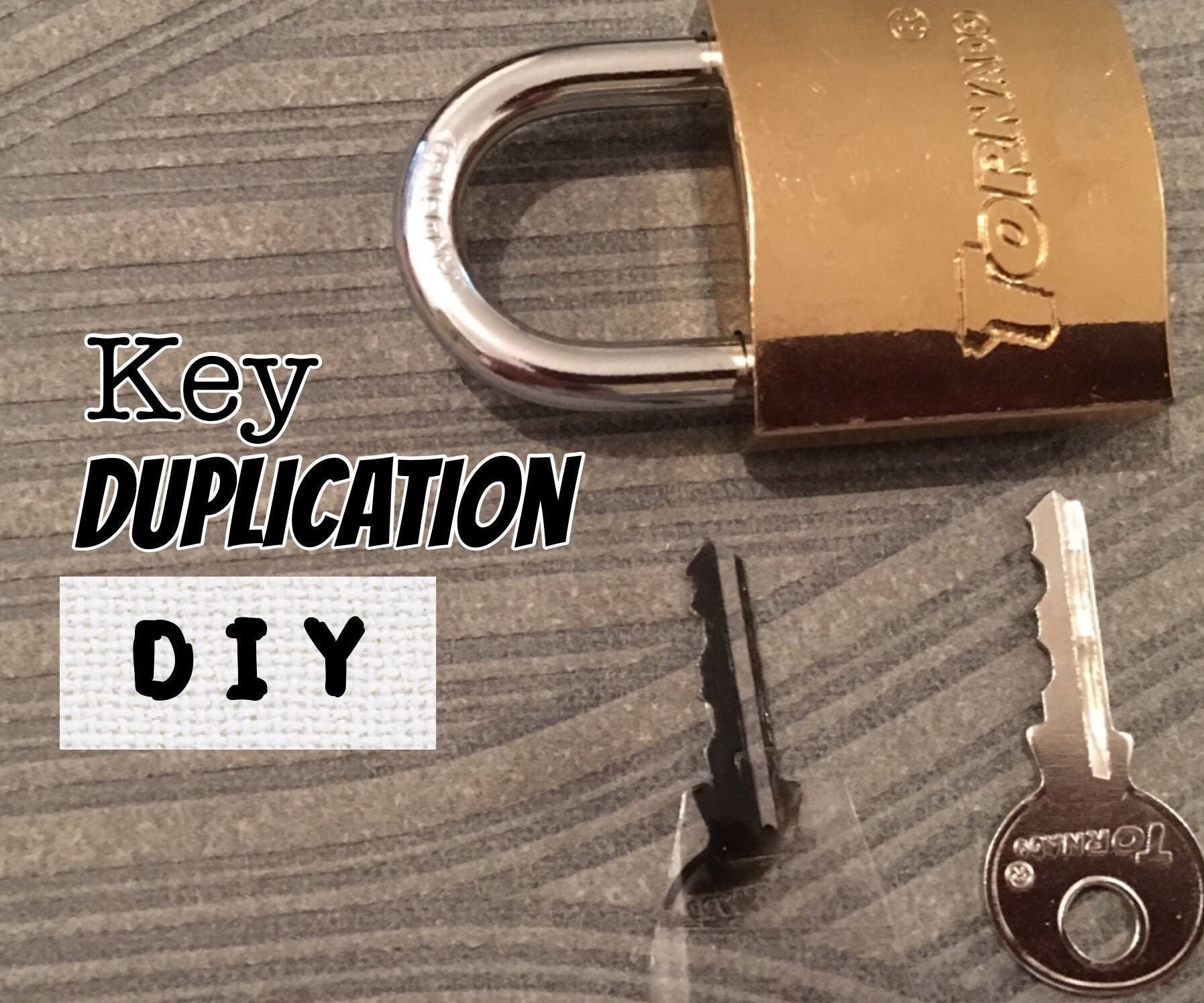 Key Duplication DIY 4 Steps (with Pictures) Instructables