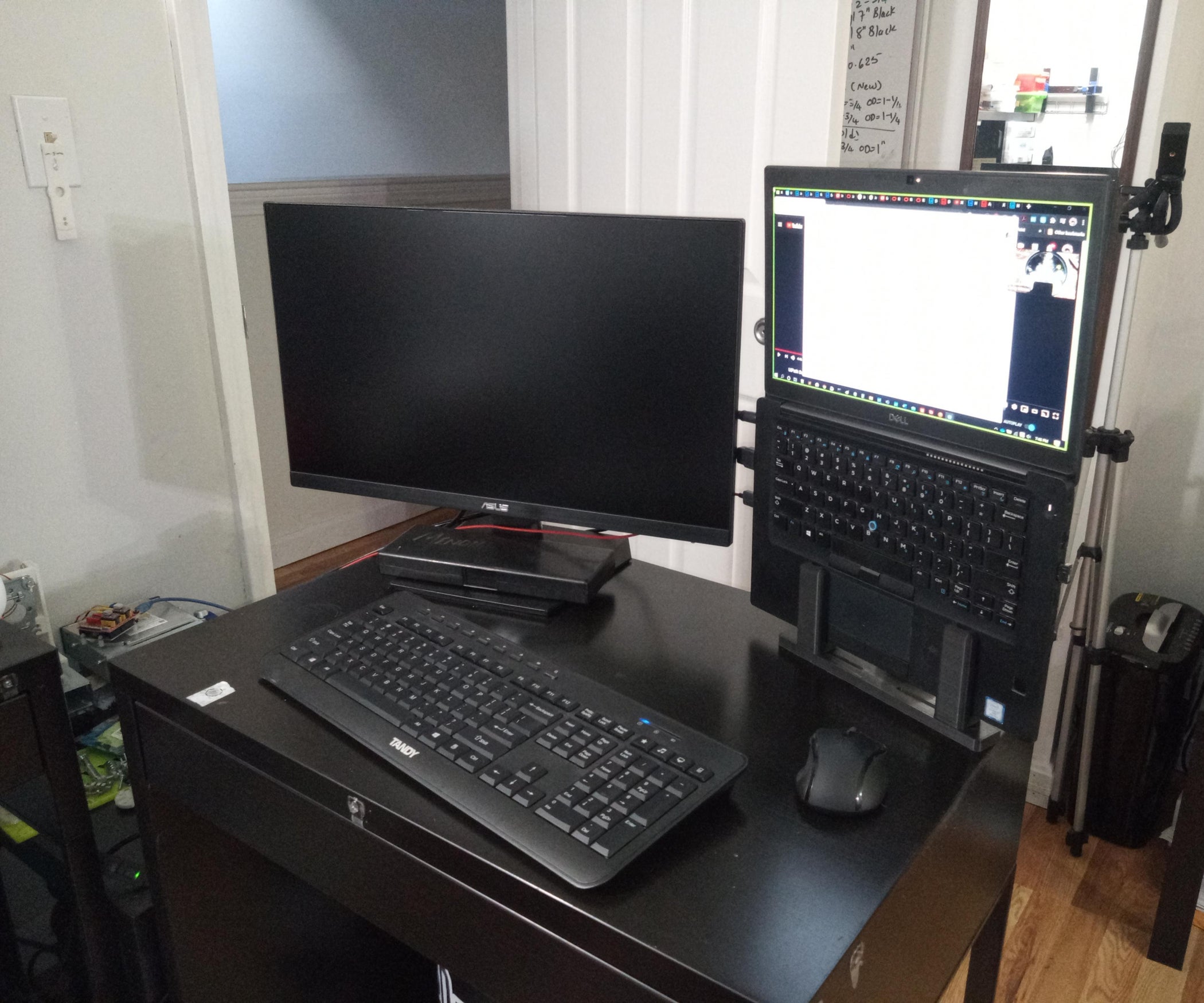 Space Saver Laptop Dock for IKEA Office Desks 4 Steps Instructables