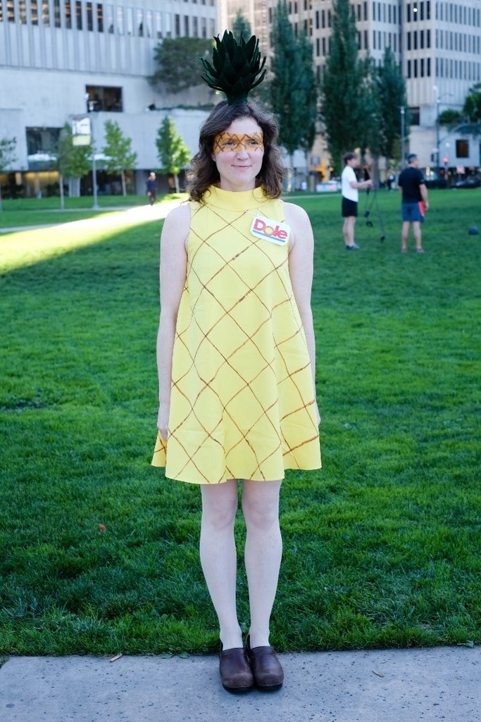 Pineapple Costume 11 Steps With Pictures Instructables - Pineapple Costume Headband Diy Pineapple Costume 11 Steps With Pictures Instructables - Pineapple Costume Headband Diy