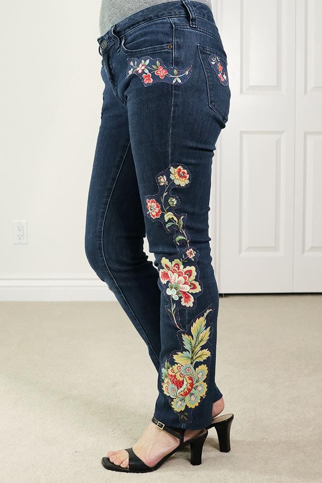 customized jeans