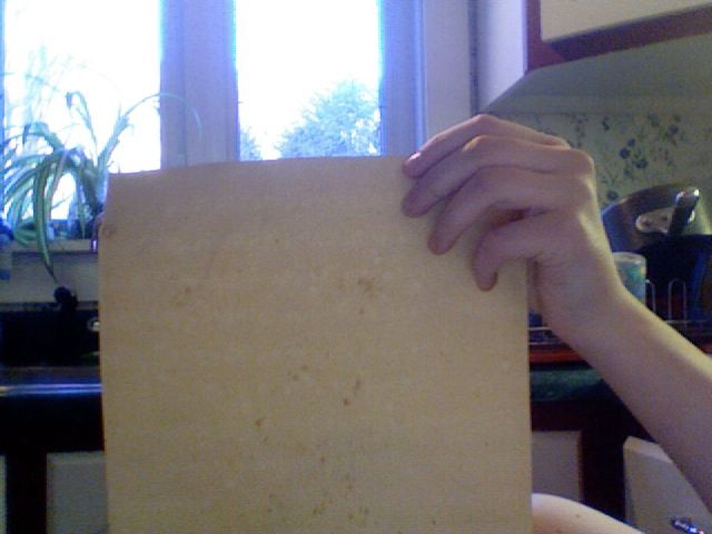 antiqued paper - using coffee! DIY Project DIY Project Image