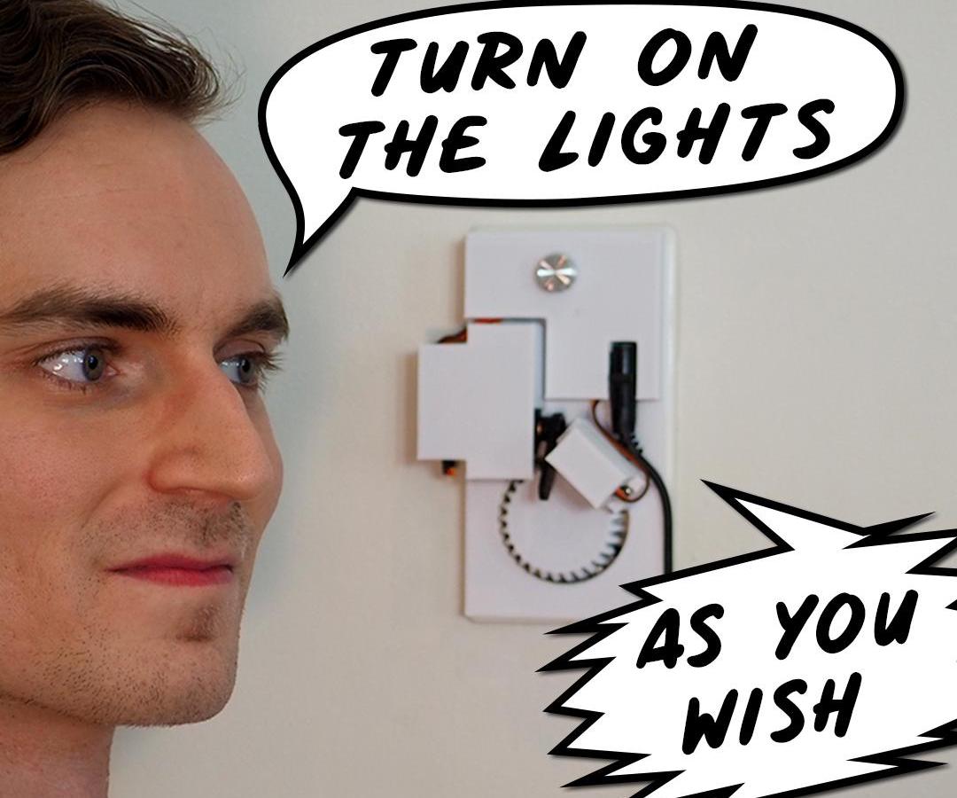 Roboticized Light Switch for Home Automation 6 Steps (with Pictures
