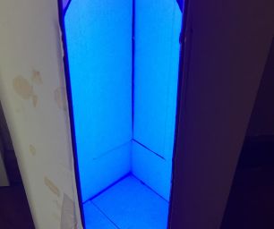 Cardboard Box Diffuser for Photogrammetry/resin Curing