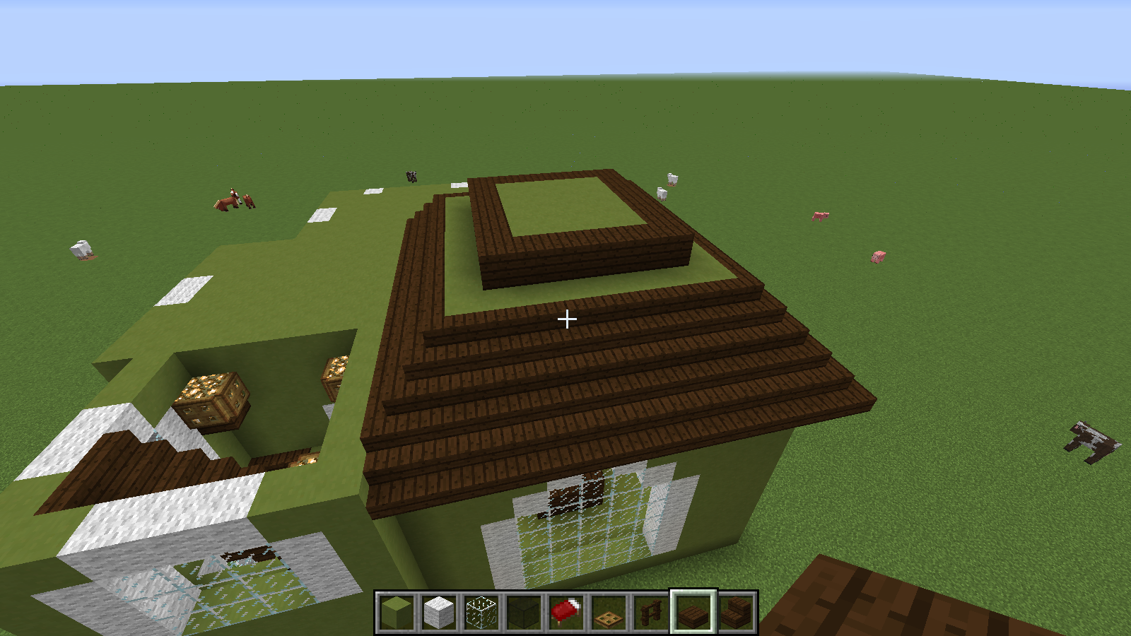 Minecraft Big Mansion Tutorial Step By Step