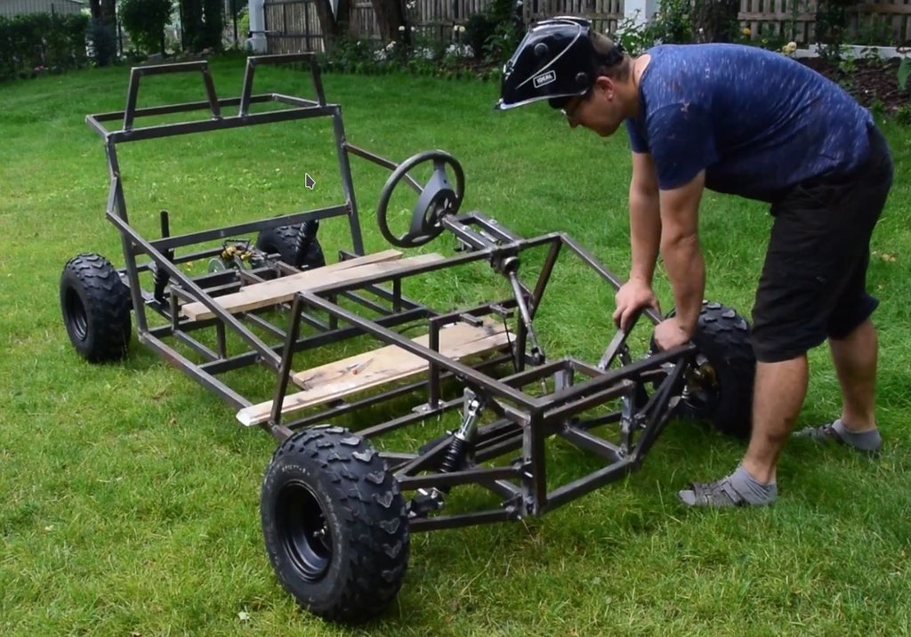 Off Road Go Kart You Can Drive With Your Kids 10 Steps Pictures Instructables - Diy Homemade Off Road Go Kart Off Road Go Kart You Can Drive With Your Kids 10 Steps Pictures Instructables - Diy Homemade Off Road Go Kart