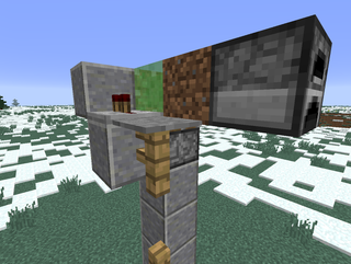 Minecraft Slime Block Elevator 3 Steps Instructables Minecraft Slime Block Elevator 3 Steps Instructables