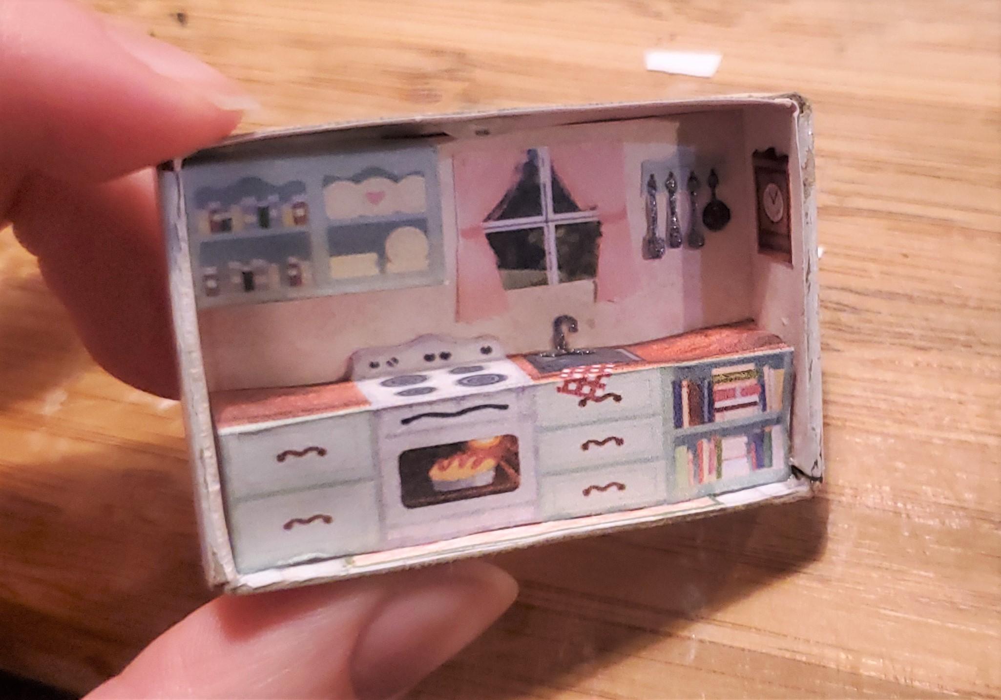 Miniature Matchbox Kitchen 5 Steps (with Pictures) Instructables